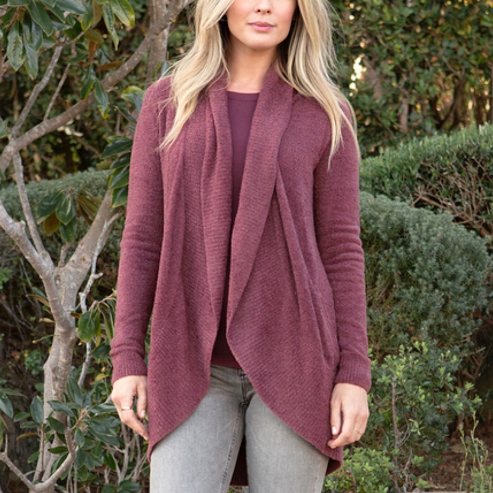 BAREFOOT DREAMS CozyChic Lite Circle Cardigan XS/S